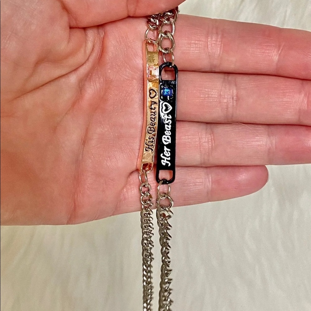 🔥3/$25🔥Her Beast His Beauty Matching Bracelets - Picture 9 of 9